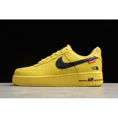 Nike Air Force 1 '07 Sarı / Siyah Kaykay Ayakkabı Türkiye - 065WOGL7